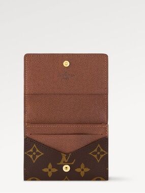 Louis Vuitton envelope business Card Holder Wallet